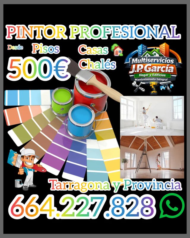 Pintor profesional económico Tarragona y Provincia