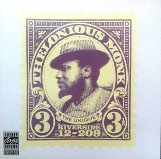 Monk - The Unique Thelonious Monk Jazz CD