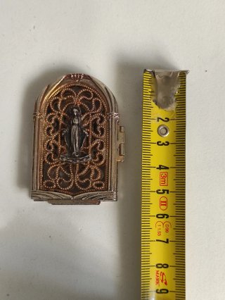 Altar Tríptico de viaje religioso