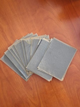 Lote 12 placas cristal Gevaert militares belgas.
