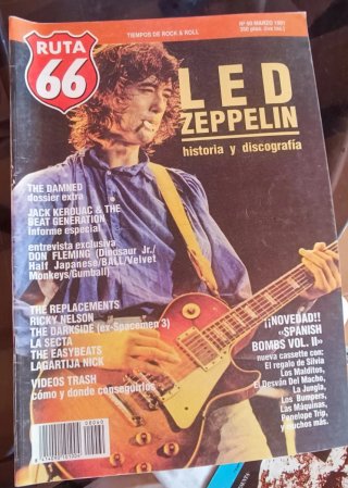 Revista RUTA 66 Nº60 (1991) – Led Zeppelin Especia