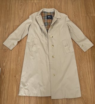 Gabardina Burberrys clasica beige mujer