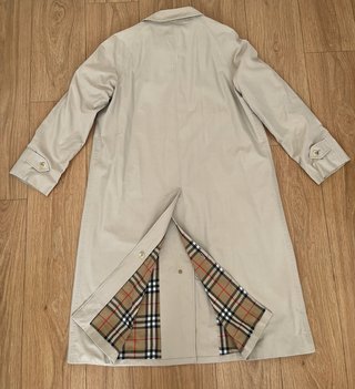 Gabardina Burberrys clasica beige mujer