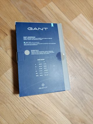 Gant Boxer M Pack 3 Rojo Azul Blanco