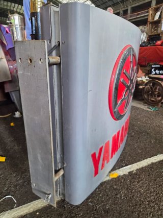 Cartel Luminoso  XXL Yamaha Oficial Antiguo