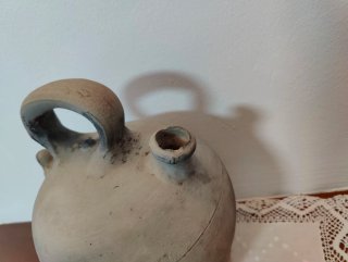 Botijo antiguo cerámica artesanal