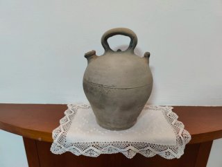 Botijo antiguo cerámica artesanal