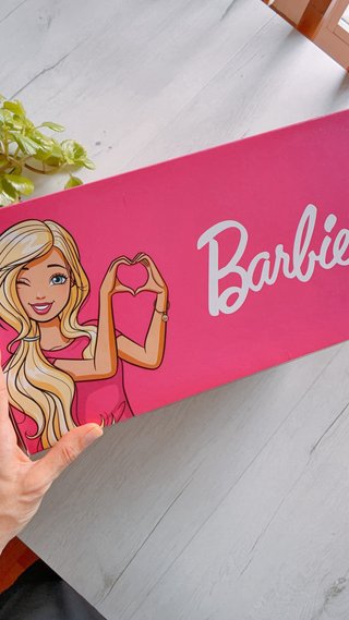 Coche Barbie Rosa Glitter Caja Original