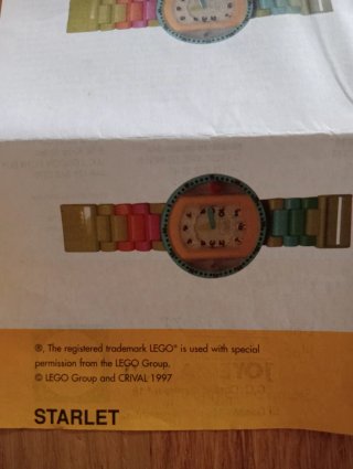 Vintage Lego Watch STARLET  Coleccionista