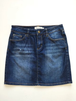 Falda vaquera mini Massimo Dutti