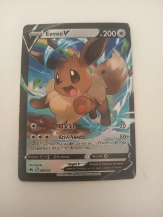 Cartas Pokémon V (Gengar, Eevee, Sylveon, Loudred)