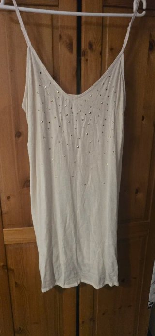 Vestido de playa blanco