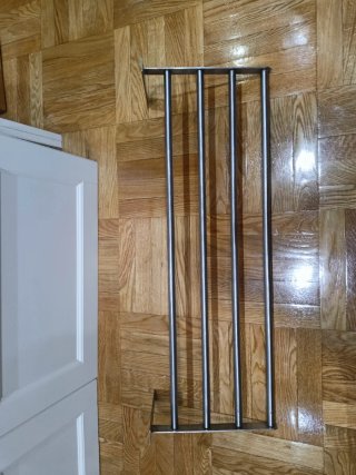 2 Estanterías Acero Inoxidable Ikea