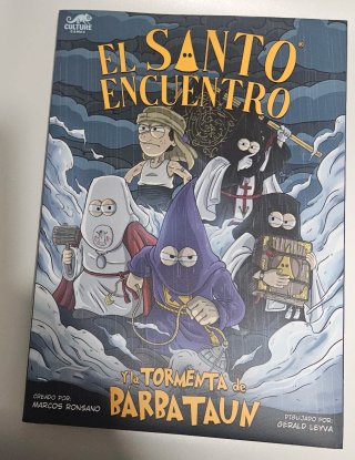 Libro El santo encuentro y la tormenta de Barbatau