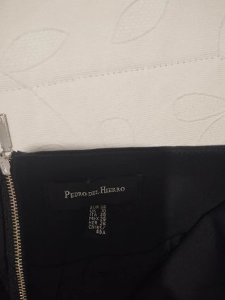 Vestido Negro Pedro del Hierro Talla M