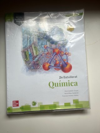 Llibre química 2n batxillerat McGrawHill