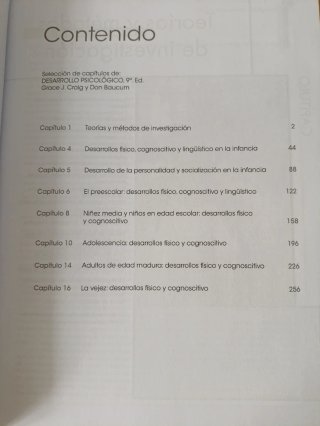Psicología del desarrollo en el ciclo vital UPO