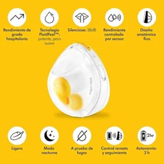 Medela Magic InBra Doble Extractor Leche Nuevo