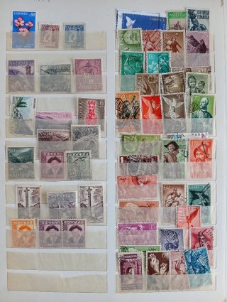 Lote sellos Andorra y Colonias Españolas