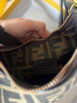 Bolso Fendi Monogram Marrón y Beige