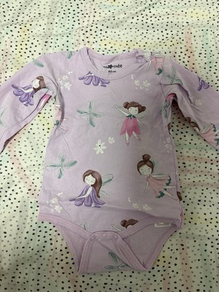 Pack 6 Bodies Niña Manga Larga Talla 92