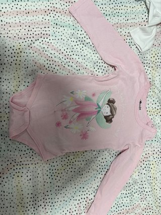 Pack 6 Bodies Niña Manga Larga Talla 92