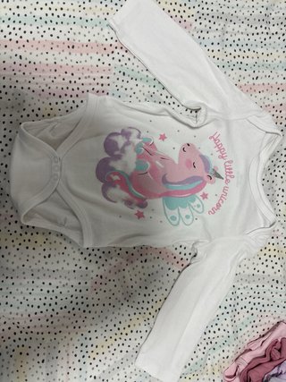 Pack 6 Bodies Niña Manga Larga Talla 92