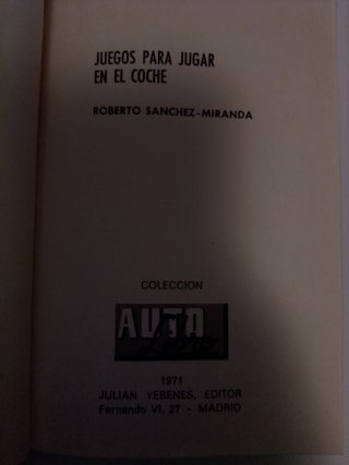 Juegos para jugar en el coche