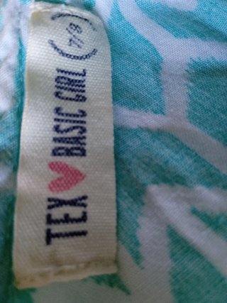 Vestido pantalón niña estampado