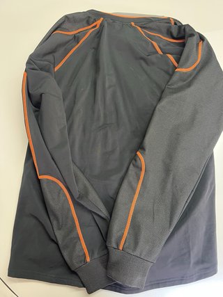Camiseta Térmica RTECH Negra y Naranja