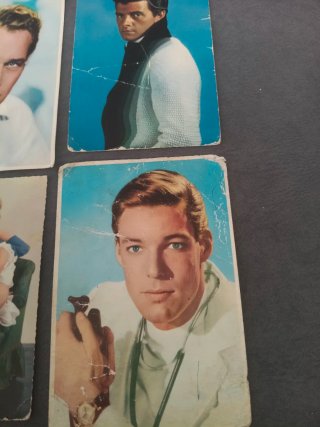 6 Postales Actores Años 50/60