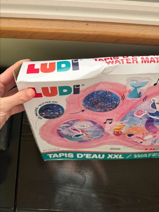 Manta de agua Ludi XXL Sirenas sensorial