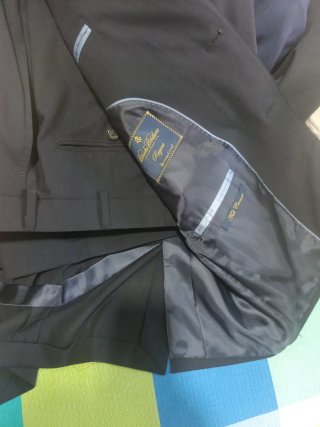 Traje de caballero talla 54 azul