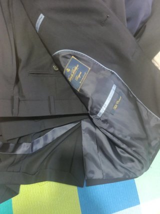 Traje de caballero talla 54 azul