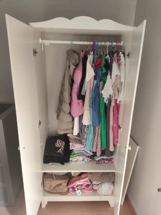Armario Infantil Ikea Smagora Blanco