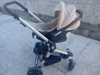 Carrito de Bebé Nurse  + Capazo + Cuco + Regalo
