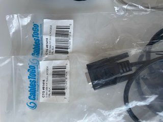 Lote Cables Serie RS232 y Consola