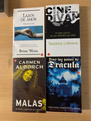 Libros bolsillo  varios géneros
