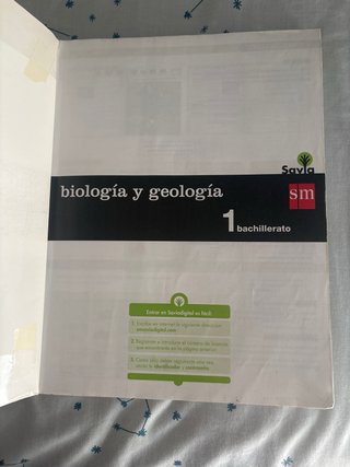 Biología y geología 1bachillerato Savia