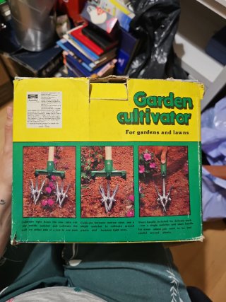 Cultivador de jardín y aireador de césped