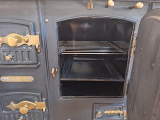 Cocina de leña calefactora Lacunza Nº9