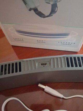 Ventilador de Cintura Portátil +  placas de hielo