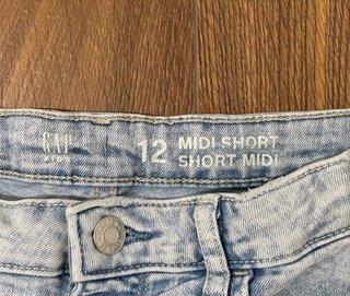Shorts vaqueros GAP desgastados