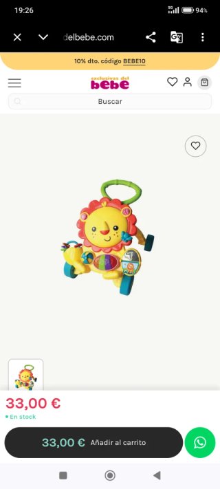 Andador Musical León Fisher-Price