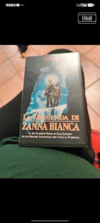 VHS La Leggenda di Zanna Bianca