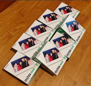 8 Cajas Fujifilm Instax Wide