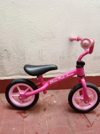 Bicicleta infantil rosa Chicco