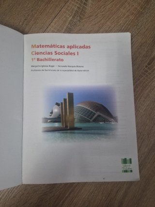 MATEMÁTICAS APLICADAS A LAS CIENCIAS SOCIALES I