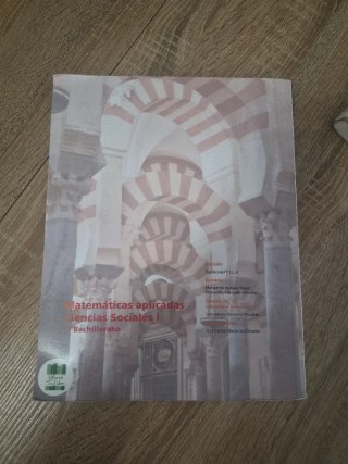 MATEMÁTICAS APLICADAS A LAS CIENCIAS SOCIALES I