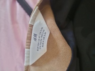 Conjunto falda y chaqueta niña beige
